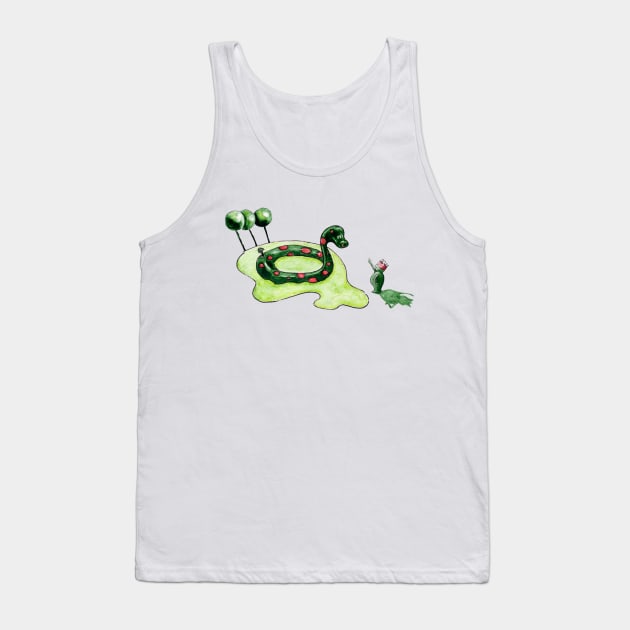 The Lake Monster Tank Top by Timone